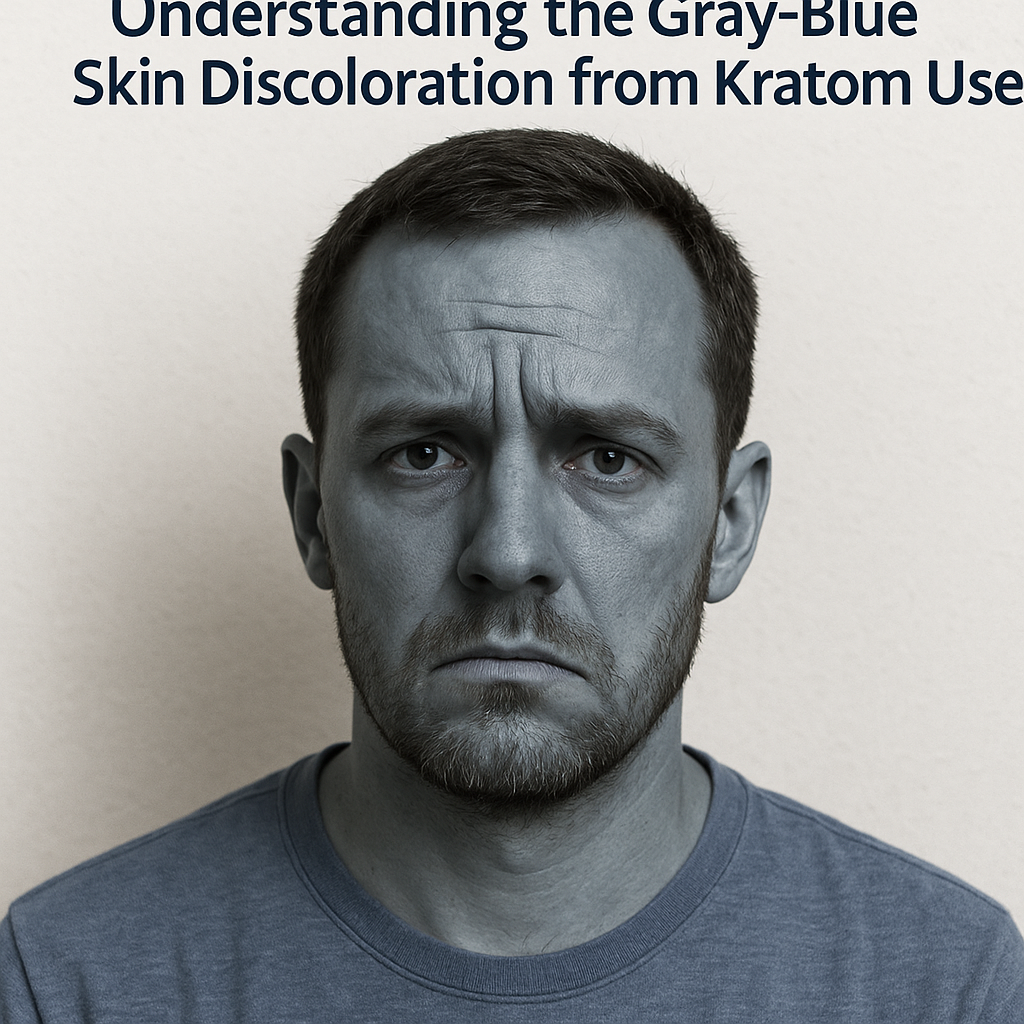 Blue Kratom: Understanding the Gray-Blue Skin Discoloration from Kratom Use